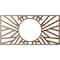 Ekena Millwork Hoover Architectural Grade PVC Pierced Ceiling Medallion, Copper, 40"W x 20"H x 14 3/4"ID x 1"P CMPP40X20HOSCO - alternate 4
